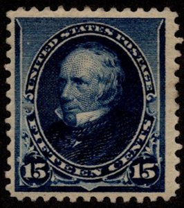 USA #227 VF OG Hr, wonderful color, well centered, CHOICE! Retails $180