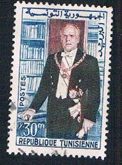 Tunisia 385 Used President Bourguiba (BP7119)