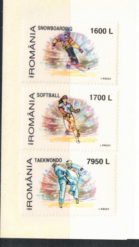 Romania Sc 4327-9 MNH Set of 1999 - New Olympics Sport - HS09