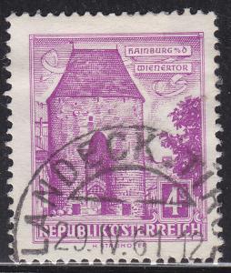 Austria 627 Vienna Gate, Hainburg 1960