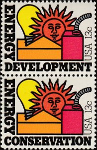 # 1723-1724 MINT NEVER HINGED ( MNH ) ENERGY