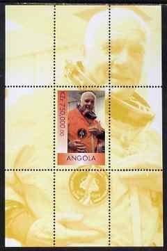 Angola 1999 SPACE JOHN GLENN s/s Perforated Mint NH