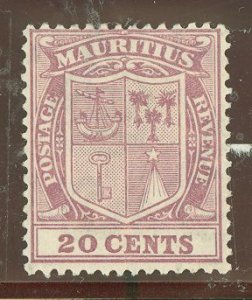 Mauritius #178 Unused Single