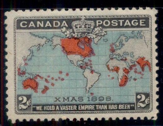 CANADA #86, 2¢ Map, og, NH, VF, Scott $100.00