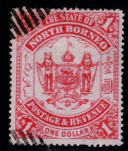 North Borneo Scott 70  Used Coat of Arms stamp