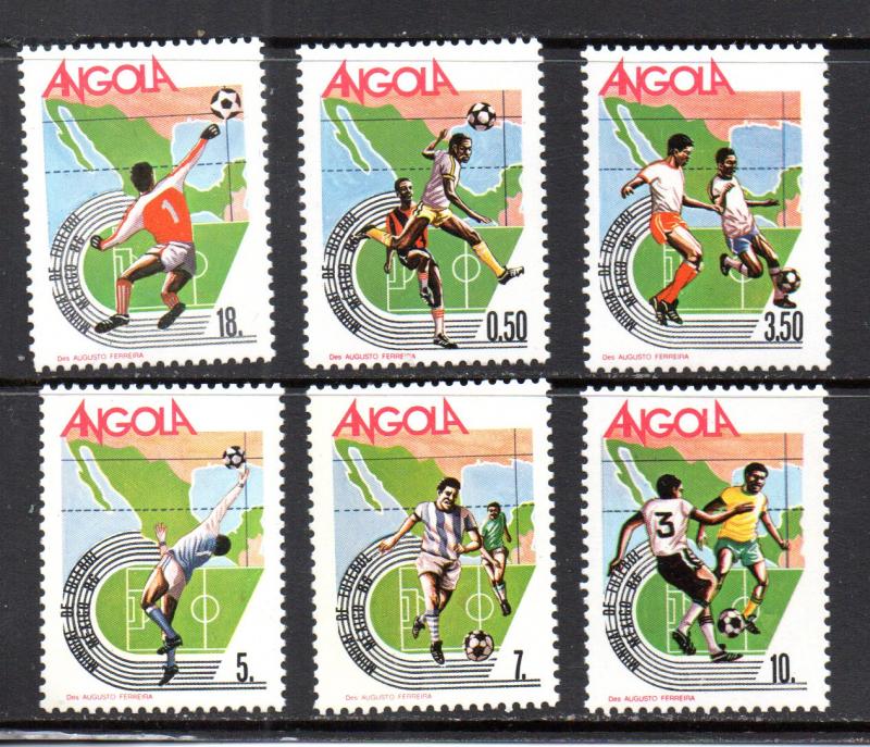 Angola 723-728 MNH