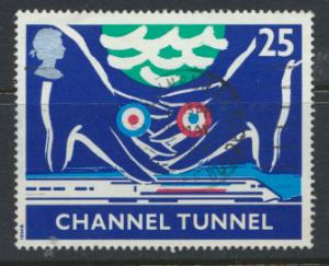 Great Britain SG 1821  Used  - Channel Tunnel 