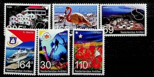 NETHERLANDS ANTILLES Sc 1221-26 NH ISSUE OF 2009 - ISLANDS - (JS23)