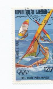 Djibouti 1983 - Scott C176 CTO - 125fr, Pre-olympic Year