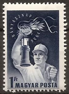 Hungary 1159 MNH 1956 Miner