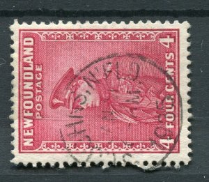 NEWFOUNDLAND; 1932 early Publicity issue fine used 4c. value Postmark