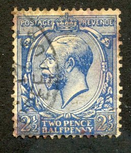 Great Britain, Scott #163, Used