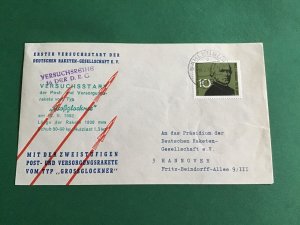 Germany 1962 Dolles Hotel  Vintage  Stamp Cover R45479