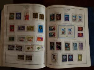 WPPhil United Nations Mint Stamp Collection in Embossed Album