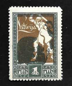 Latvia 1919 - MNH - Scott #67