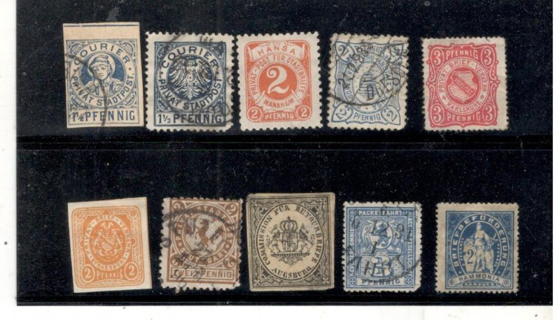 GERMANY LOCAL POST COLLECTION