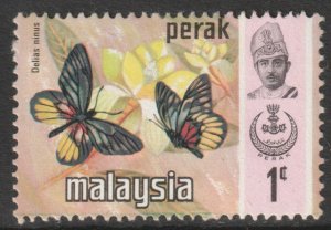 Malaya Perak Scott 146 - SG172, 1971 Butterflies 1c MH*