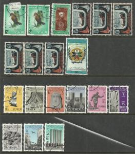 Yemen Collection lot 9 scans Used mint & cto Nice lot 