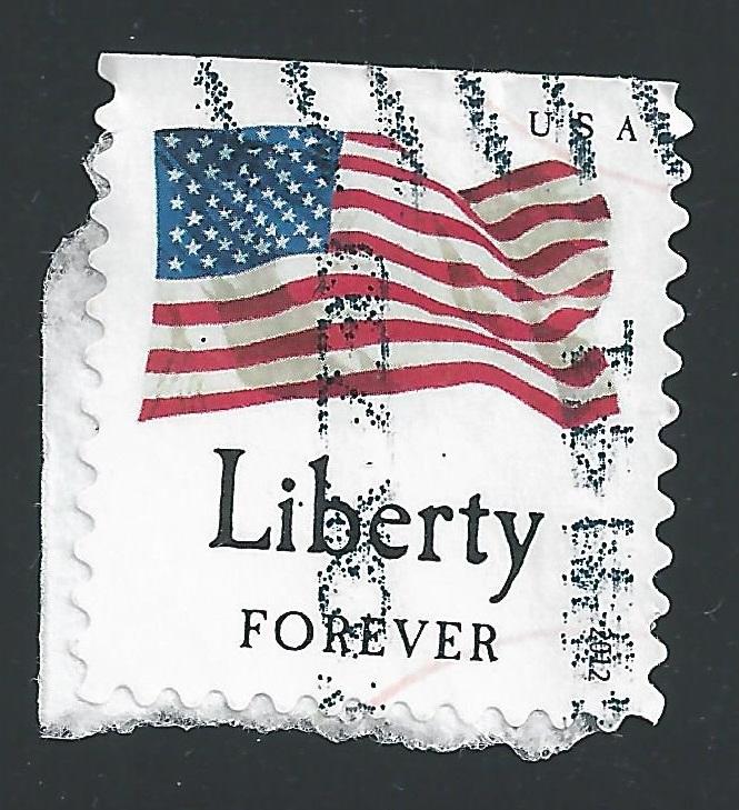 US #4640 (45c) Flag and Liberty