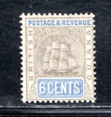 BRITISH GUIANA SC# 164 F/MOG