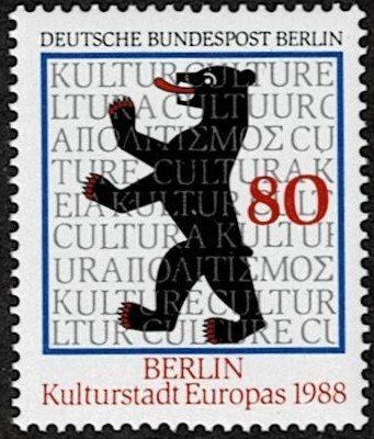 1988 Berlin Scott Catalog Number 9N568 MNH