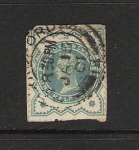 GREAT BRITAIN 125 VFU ON PIECE Q409