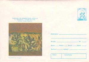 Romania PSE prepaid envelope 1983 Mining minerals manganese