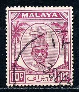 Malaya Perak #111 Single Used