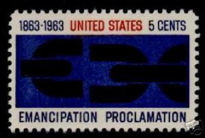 USA 1233 MNH EMANCIPATION PROCLAMATION