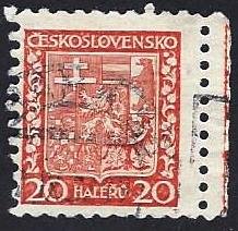 CZECHOSLOVAKIA - #154 - USED - 1929 - CZECH648DTS11