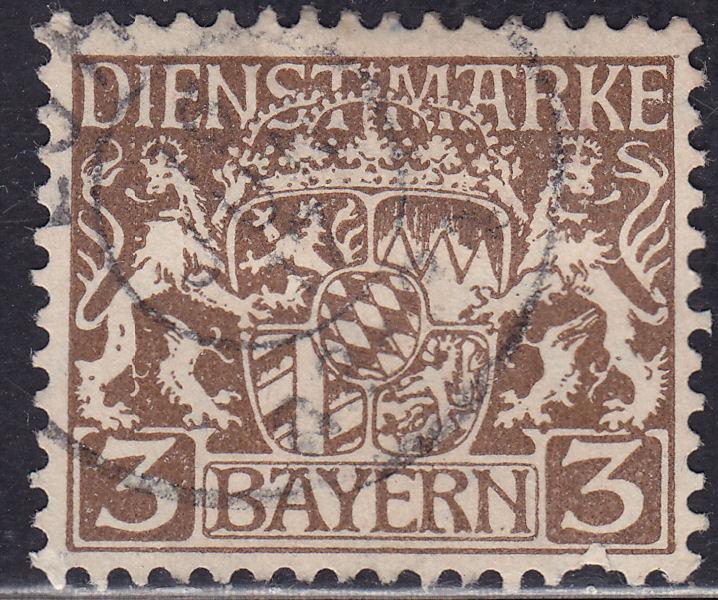 Bavaria O6 Coat of Arms 1916