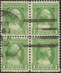 # 705 Used Green Washington Bicentennial