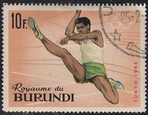 Burundi 107 XVIII Summer Olympic Games, Tokyo 1964