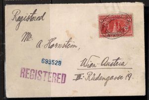 USA #241 Very Fine Used On Cover To Vienna Austria