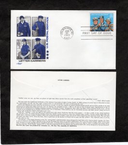 2420 Letter Carriers, FDC Artmaster