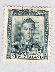 New Zealand 261 Used George VI 1 1947 (BP70542)