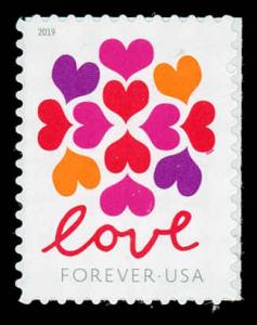 USA 5339 Mint (NH) Hearts Blossom