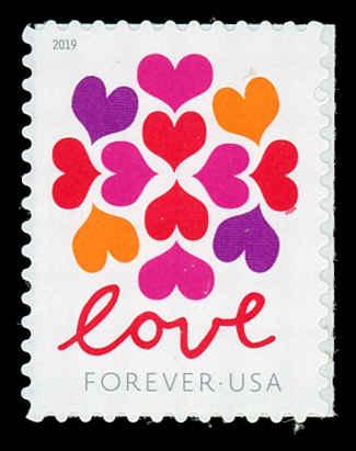 USA 5339 Mint (NH) Hearts Blossom