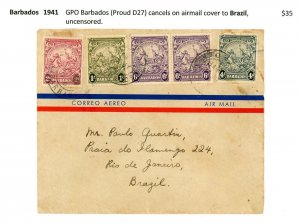 Barbados 1941 Cover