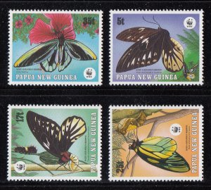 Papua New Guinea Scott #697-700 MNH