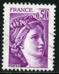 FRANCE #1567 , USED - 1978 - FRAN083