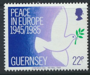 Guernsey  SG 337  SC# 313  Peace VE Day Mint Never Hinged see scan