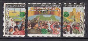 Libya Scott #1329A-C Used