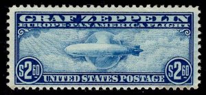 US Stamp #C15 $2.60 Zeppelin MINT Hinged SCV $525