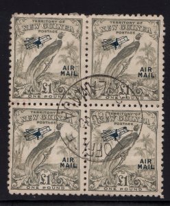 New Guinea  C27 SG162 1£ Olive Gray Blk CTO VF 1931 SCV $1160.00