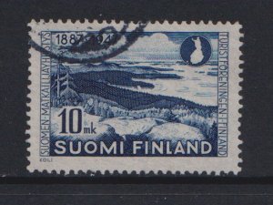 Finland    #269  used  1947  Koli mountain and lake