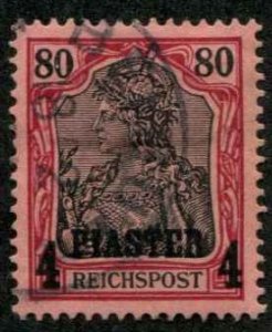 German Offices Turkey SC# 20 4Piaster on 80pf o/p on Germany used