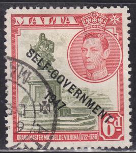 Malta 216 Antonio Manoel de Vilhena 1948
