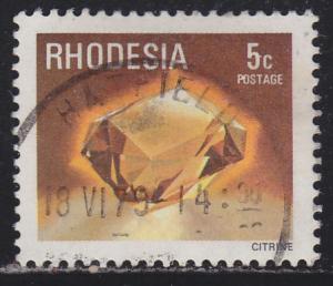 Rhodesia 296 Citrine 1970