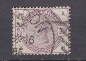 J29209, 1883-4 great britain used #101 queen victoria